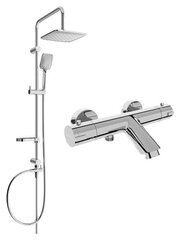 Termostaatsegistiga vanni-dušisüsteem Mexen Sven Kai, Chrome hind ja info | Komplektid ja dušipaneelid | kaup24.ee