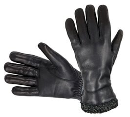 Женские перчатки Hofler 181813 01, черные, 181813*01-8.5 цена и информация | Женские перчатки | kaup24.ee