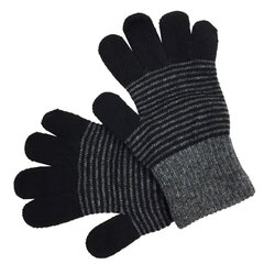 Knitas детские перчатки 057*04, тёмно-серый/светло-серый 4779018644464 цена и информация | Шапки, перчатки, шарфы для мальчиков | kaup24.ee