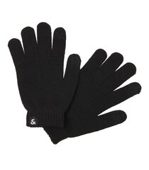 Jack & Jones детские перчатки 12236562*02, 5715414588536, черный  цена и информация | Шапки, перчатки, шарфы для мальчиков | kaup24.ee