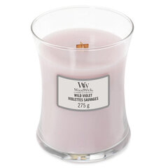 WoodWick lõhnaküünal Scented Wild Violet, 275 g hind ja info | Küünlad, küünlajalad | kaup24.ee