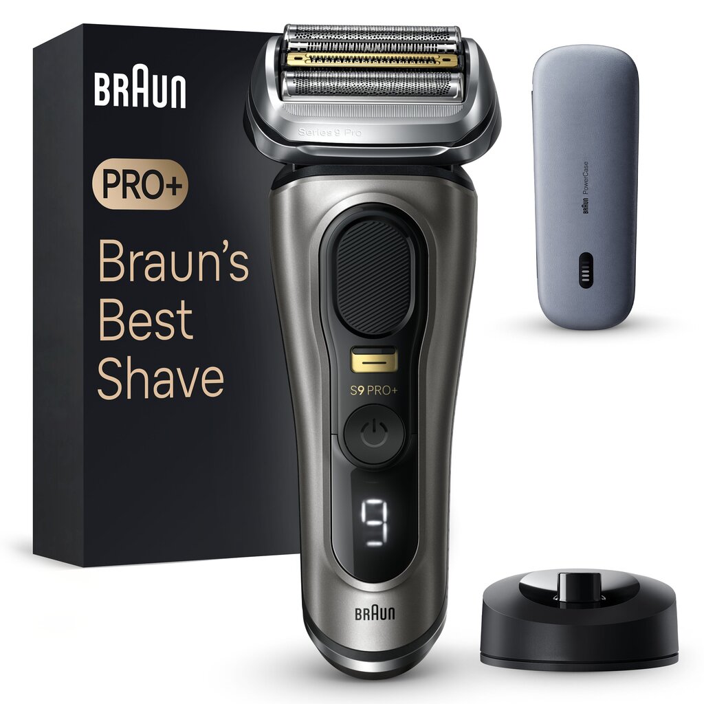 Braun Series 9 PRO+ 9525s + PowerCase hind ja info | Pardlid | kaup24.ee