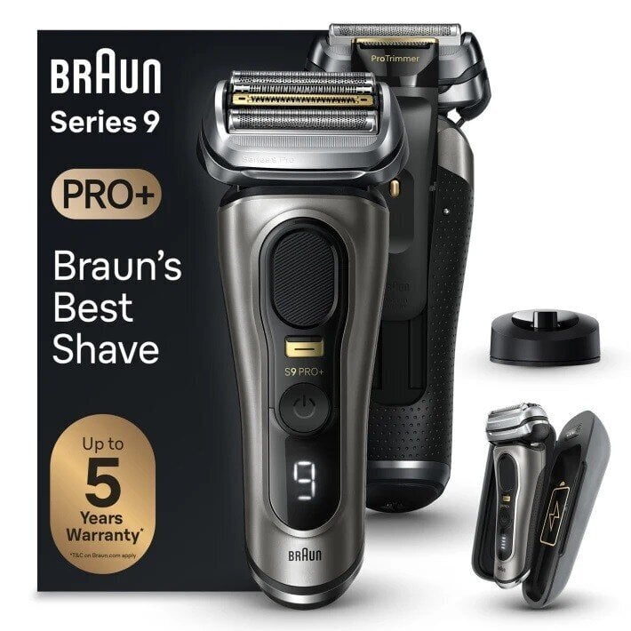 Braun Series 9 PRO+ 9525s + PowerCase hind ja info | Pardlid | kaup24.ee