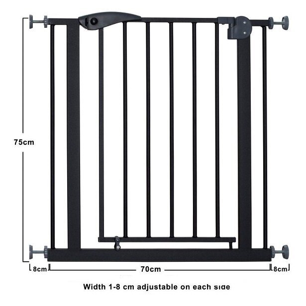 Turvavärav BabyGo, 76-80 cm hind ja info | Laste ohutustarvikud | kaup24.ee