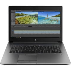 HP ZBook 17 G6; Intel Core i7-9850H |NVIDIA Quadro RTX3000 |32GB |512GB|17.3" FHD IPS, AG| Win 11 PRO | Uuendatud/Renew/ hind ja info | Sülearvutid | kaup24.ee