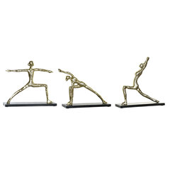 Dekoratiivkuju DKD Home Decor MDF Yoga, 3 tk hind ja info | Sisustuselemendid | kaup24.ee