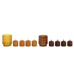 Набор свечей DKD Home Decor (2 штуки) (36 г) цена и информация | Подсвечники, свечи | kaup24.ee