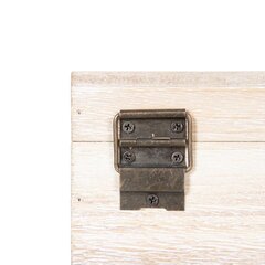 Декоративный шкафчик 30 x 18 x 12 cm Листья ротанг DMF (2 штук) цена и информация | Детали интерьера | kaup24.ee