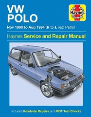VW Polo Petrol (Nov 90 - Aug 94) Haynes Repair Manual цена и информация | Путеводители, путешествия | kaup24.ee
