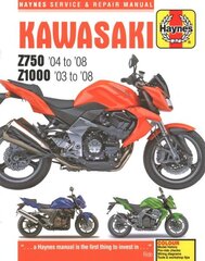 Kawasaki Z750 & Z1000 (03 - 08) цена и информация | Путеводители, путешествия | kaup24.ee