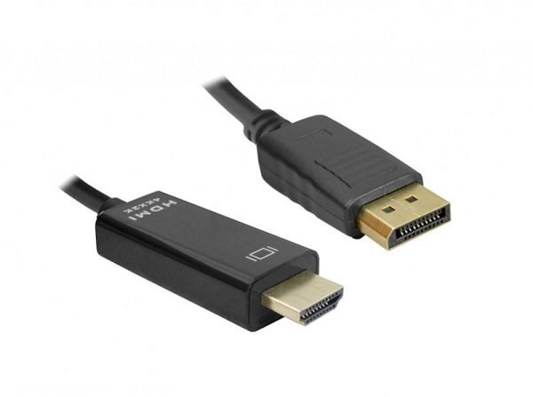 Lamex LXHD791 Cable HDMI-DISPLAYPORT 1.8 m / 4K hind ja info | Kaablid ja juhtmed | kaup24.ee