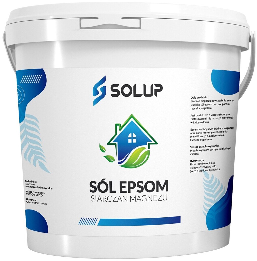 Magneesiumsulfaadi vannisool Solup, 10 kg hind ja info | Dušigeelid, õlid | kaup24.ee