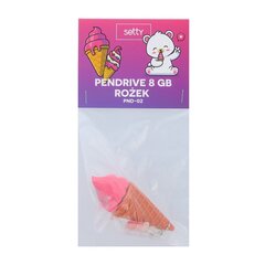 Setty Pendrive 8GB IceCream PND-02 цена и информация | Адаптеры и USB-hub | kaup24.ee