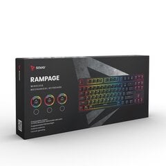 Savio Rampage Brown цена и информация | Клавиатура с игровой мышью 3GO COMBODRILEW2 USB ES | kaup24.ee