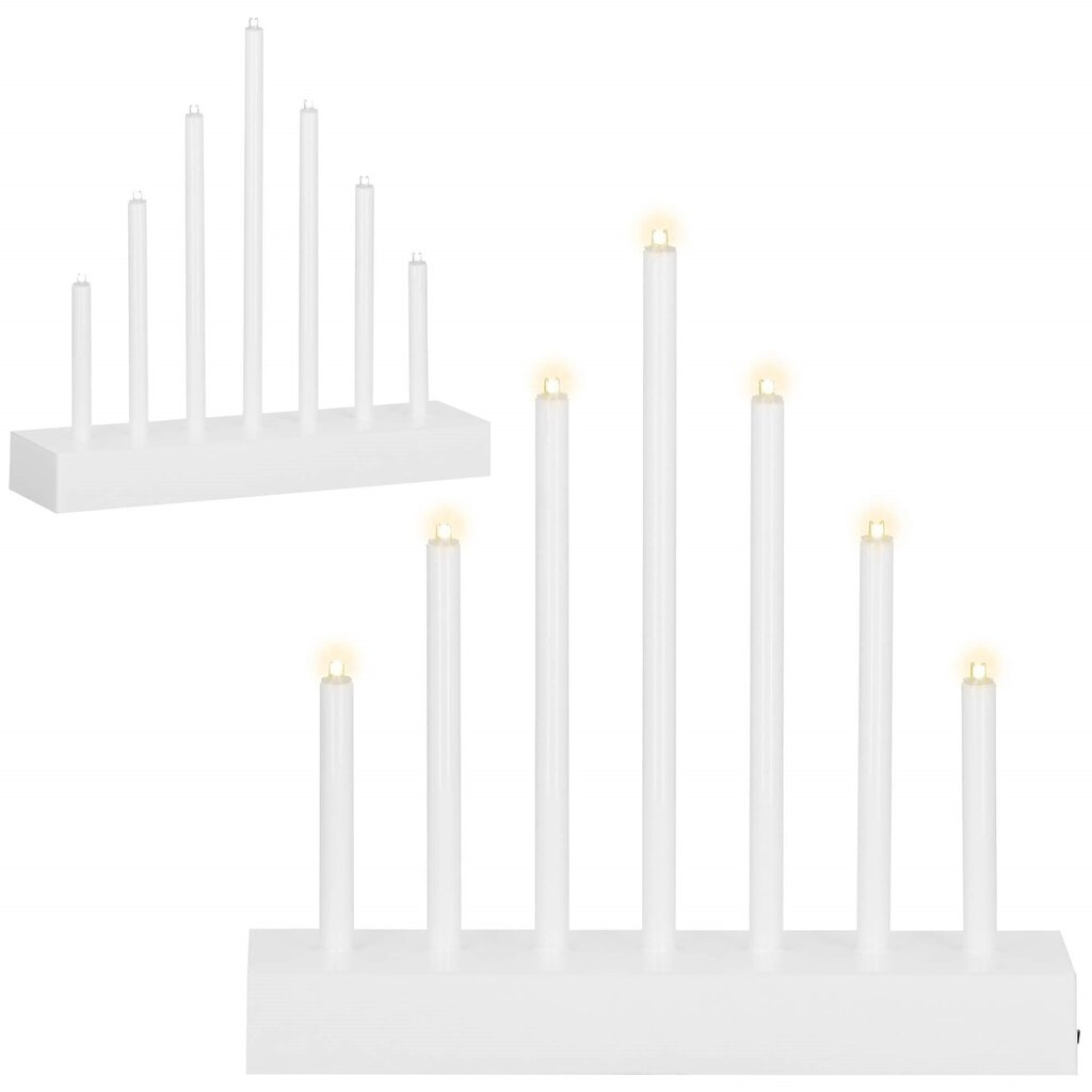 Dekoratiivne LED küünal hind ja info | Jõulukaunistused | kaup24.ee