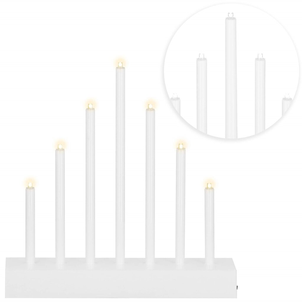 Dekoratiivne LED küünal hind ja info | Jõulukaunistused | kaup24.ee