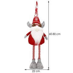 Рождественское украшение Гном CA0644, 28х15 см цена и информация | Декорации | kaup24.ee