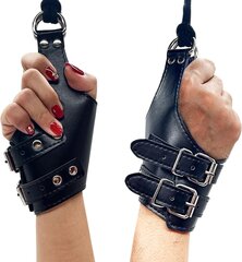 БДСМ кожаные наручники цена и информация | БДСМ и фетиш | kaup24.ee