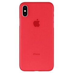 Mercury Ultra Skin iPhone Xs Max czerwony|red цена и информация | Чехлы для телефонов | kaup24.ee