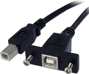 StarTech, USB B, 0.3 m hind ja info | Kaablid ja juhtmed | kaup24.ee