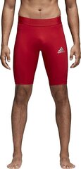 Lühikesed spordipüksid meestele Adidas M Alphaskin Sport, punane hind ja info | Jalgpalli varustus ja riided | kaup24.ee