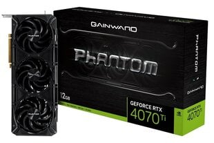 GeForce RTX 4070 Ti Phantom (NED407T019K9-1045P) hind ja info | Gainward Arvutid ja IT- tehnika | kaup24.ee