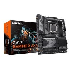 Gigabyte X670 Gaming X AX V2 (X670GAMINGXAXV2) цена и информация | Материнские платы | kaup24.ee