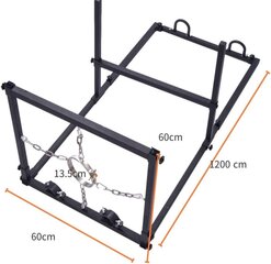 БДСМ Большая рама для бондажа на колени цена и информация | БДСМ и фетиш | kaup24.ee