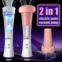 Peenisepump 2in1 цена и информация | Помпы для пениса и вагины | kaup24.ee