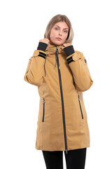 Luhta женская зимняя парка ALAHOVI, светло-коричневый цвет цена и информация | Женские куртки | kaup24.ee