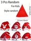 Väike jõulumüts Electronics-48, 7x12 cm, punane цена и информация | Jõulukaunistused | kaup24.ee