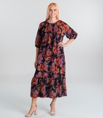 Vero Moda женское платье 10304605*01, черный/лиловый 5715508279456 цена и информация | Платья | kaup24.ee