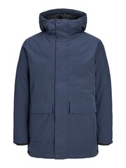 Jack & Jones мужская парка 200г 12235845*01, тёмно-синий 5715426636812 цена и информация | Мужские куртки | kaup24.ee