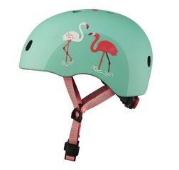 Kiiver lastele Micro Flamingo, roheline цена и информация | Шлемы | kaup24.ee