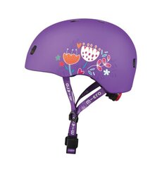 Laste kiiver Micro Floral Purple, lilla цена и информация | Шлемы | kaup24.ee