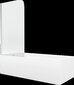 Vann Mexen Vega viimistluse ja klaasseinaga, 150x70 cm + 75 cm, white+I/swing/c цена и информация | Vannid | kaup24.ee