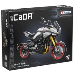 Mootorratta CaDA Motor Suzuki Katana ehituskivid 1104 tk C59021W цена и информация | Конструкторы и кубики | kaup24.ee