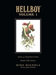 Hellboy Library Volume 1: Seed Of Destruction And Wake The Devil цена и информация | Фантастика, фэнтези | kaup24.ee