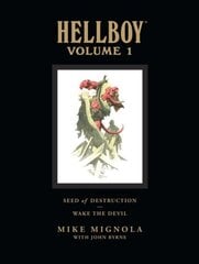 Hellboy Library Volume 1: Seed Of Destruction And Wake The Devil hind ja info | Fantaasia, müstika | kaup24.ee