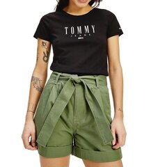 Tommy Hilfiger T-särk naistele, must цена и информация | Женские футболки | kaup24.ee