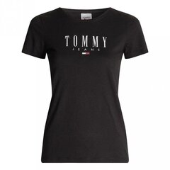 Tommy Hilfiger T-särk naistele, must цена и информация | Женские футболки | kaup24.ee