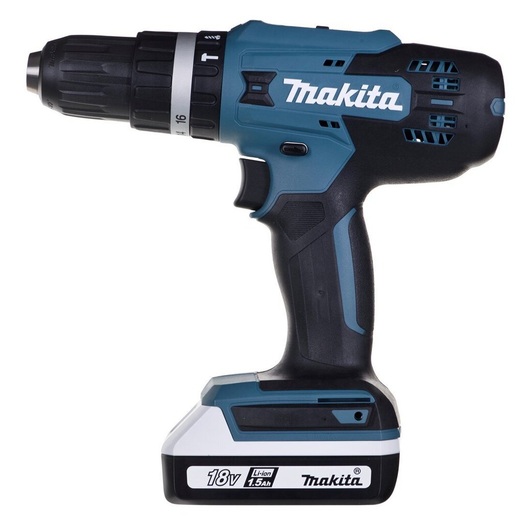 Akukruvikeeraja, Makita HP488D002, 18 V, koos akuga цена и информация | Akutrellid, kruvikeerajad | kaup24.ee