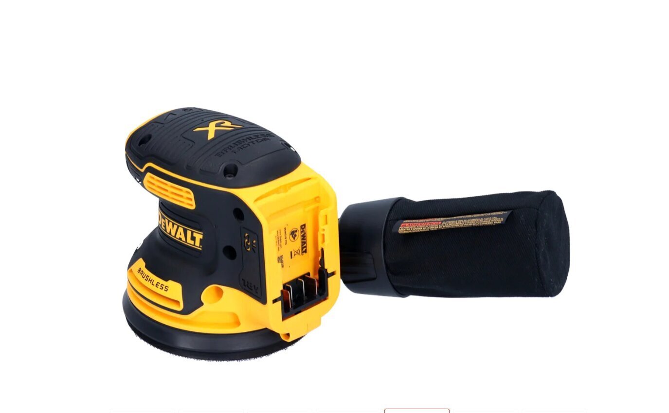 Juhtmeta orbitaallihv DeWalt DCW 210 N 18V ilma aku ja laadijata hind ja info | Lihvmasinad ja ketaslõikurid | kaup24.ee