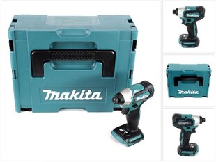 Аккумуляторная ударная отвертка Makita DTD 155 ZJ 18 V Li-Ion Makpac - без аккумулятора, без зарядного блока цена и информация | Шуруповерты, дрели | kaup24.ee