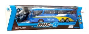 Raadio teel juhitav buss, sinine hind ja info | Poiste mänguasjad | kaup24.ee