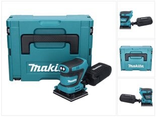 Juhtmeta orbitaallihvija Makita DBO 480 ZJ 18 V 112 x 102 mm + Makpac - ilma akuta, ilma laadijata hind ja info | Lihvmasinad ja ketaslõikurid | kaup24.ee