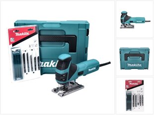 Маятниковый лобзик Makita 4351 FCTJ 720 W + 16x пильное полотно + Makpac цена и информация | Пилы, циркулярные станки | kaup24.ee