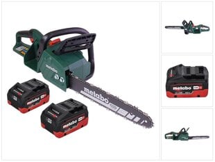 Aku kettsaag Metabo MS 36-18 LTX BL 40 36 V (2x 18 V) 40 cm 22 m/s + 2x aku 8,0 Ah - ilma laadijata hind ja info | Elektrilised saed, mootorsaed ja tarvikud | kaup24.ee