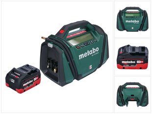 Мульти аккумуляторный компрессор Metabo AK 18 18 В 11 бар + 1х аккумулятор 5,5 Ач - без зарядного устройства цена и информация | Компрессоры | kaup24.ee