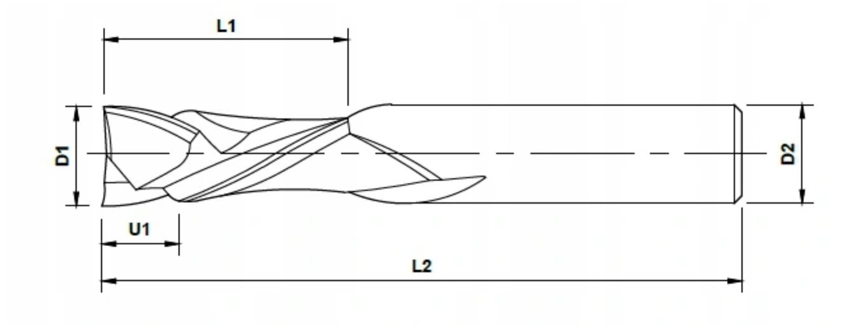 Freesi tarvik Ralmetal VHM YG10X 45 HRC hind ja info | Freesid | kaup24.ee